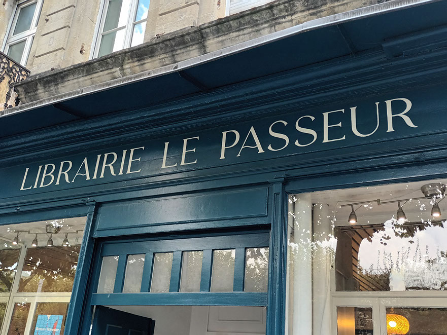 devanture librairie bordeaux
